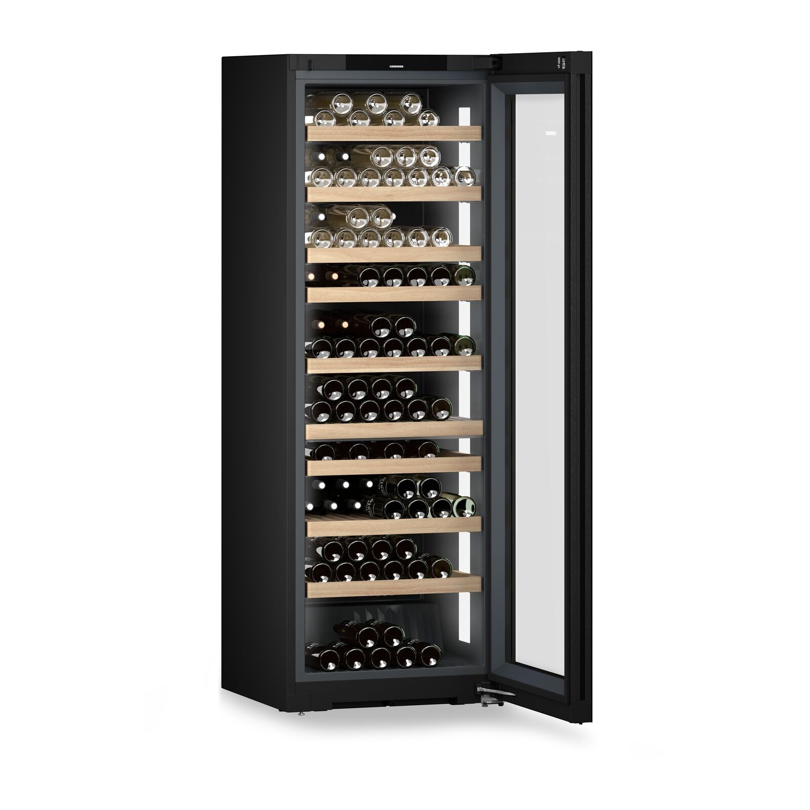 Liebherr Vinidor WPgbi 7472-20 001 Frittstående vinskap Sort glass