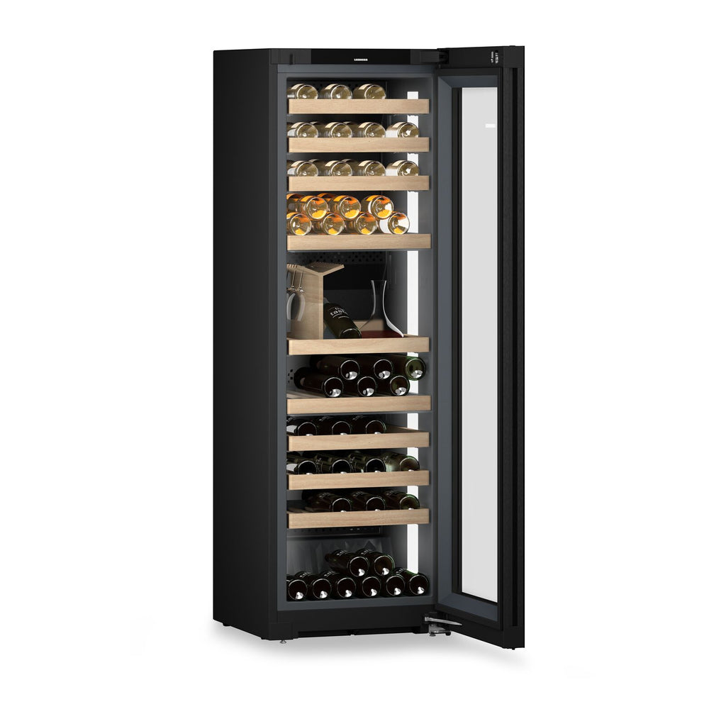 Liebherr Vinidor WPgbi 5283-20 001 Frittstående vinskap Sort glass