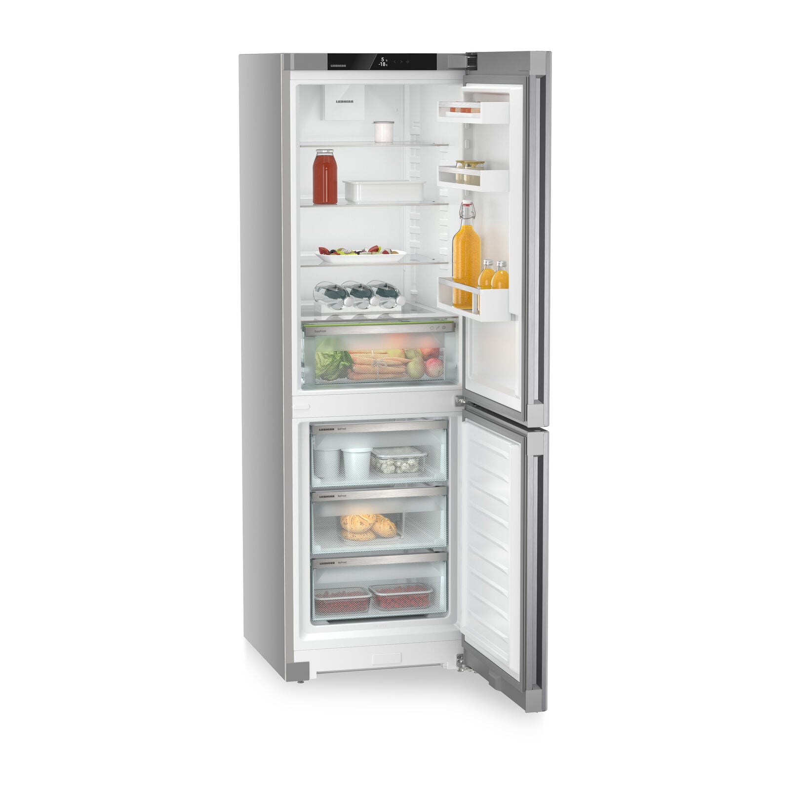Liebherr Pure CNsfd 5203-22 001 Fridge-freezer Stainless steel look