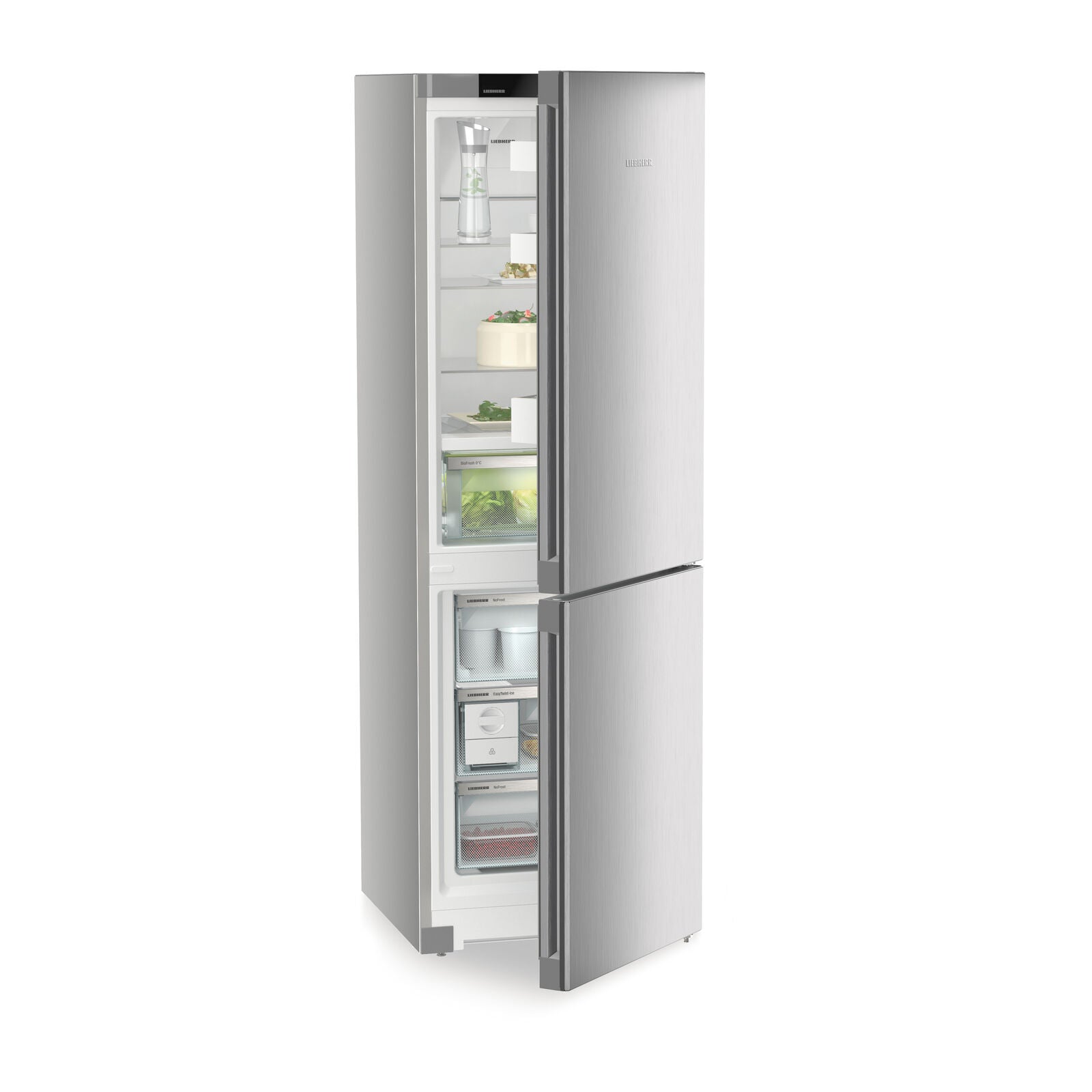 Liebherr Pure CBNsfc 5223-22 001 Fridge-freezer Stainless steel look
