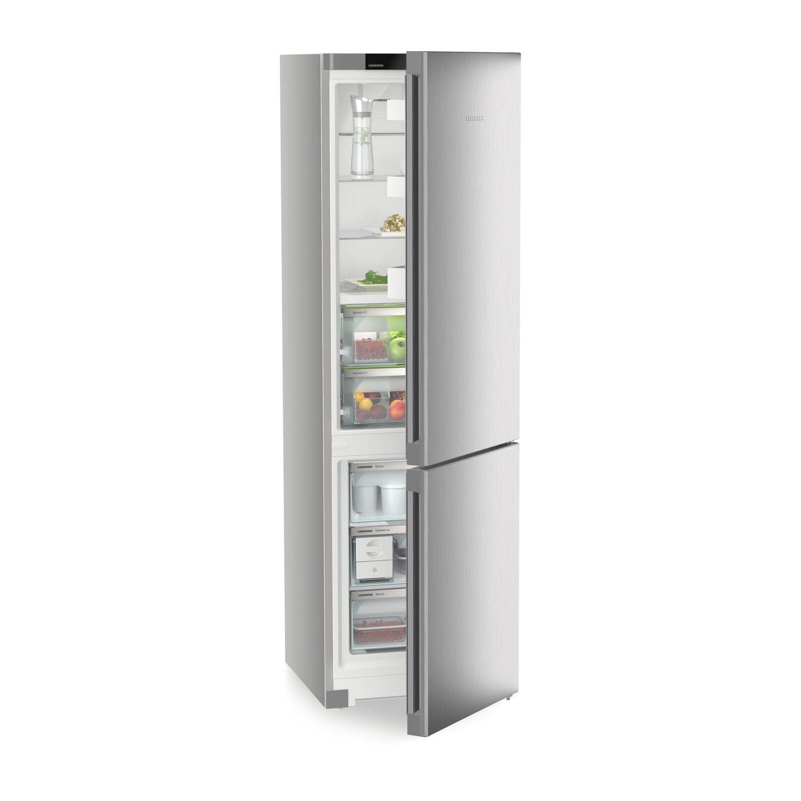Liebherr Plus CBNsfc 57vi-22 001 Fridge/freezer Steel finish