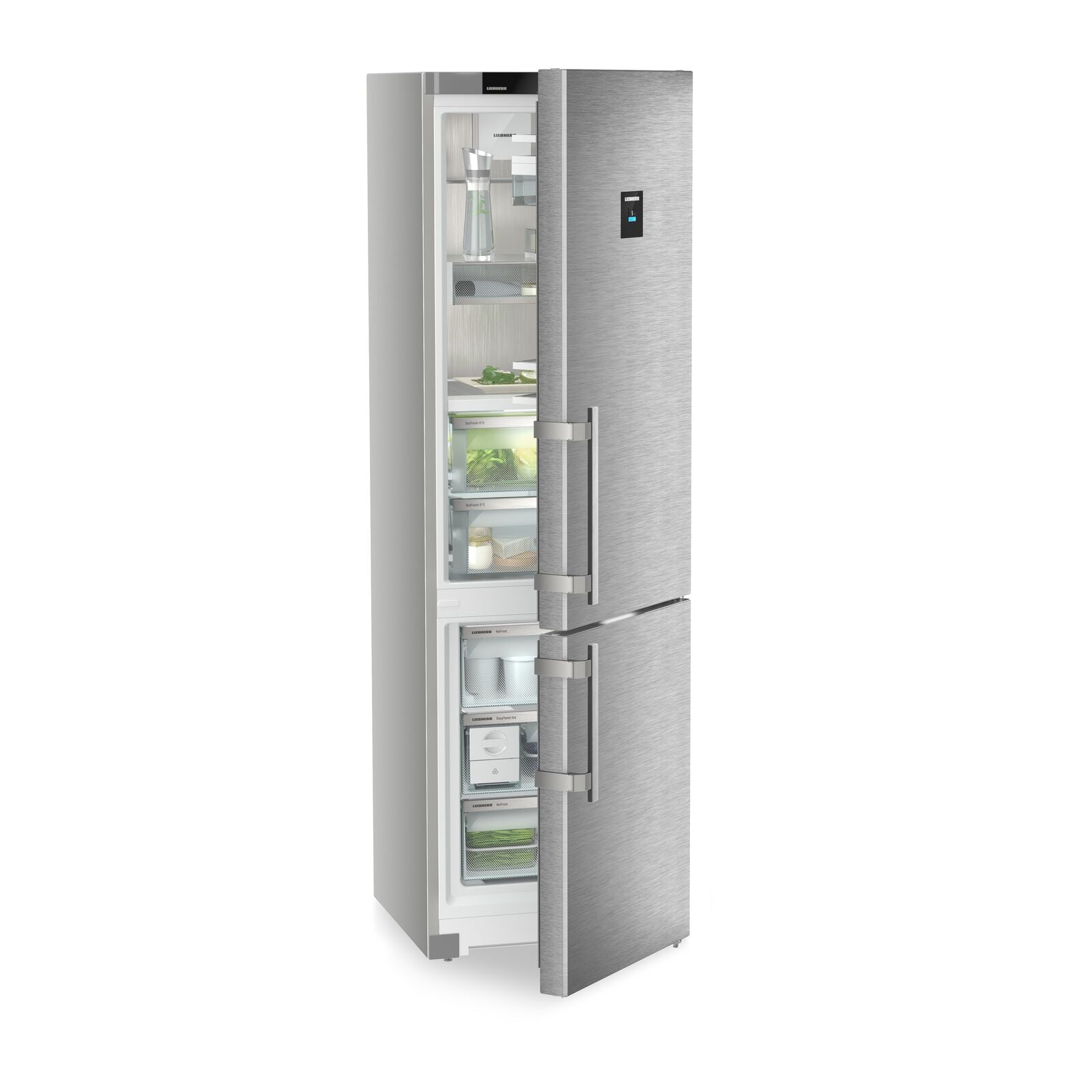 Liebherr Prime CBNsdc 575i-22 001 Fridge-freezer Stainless steel