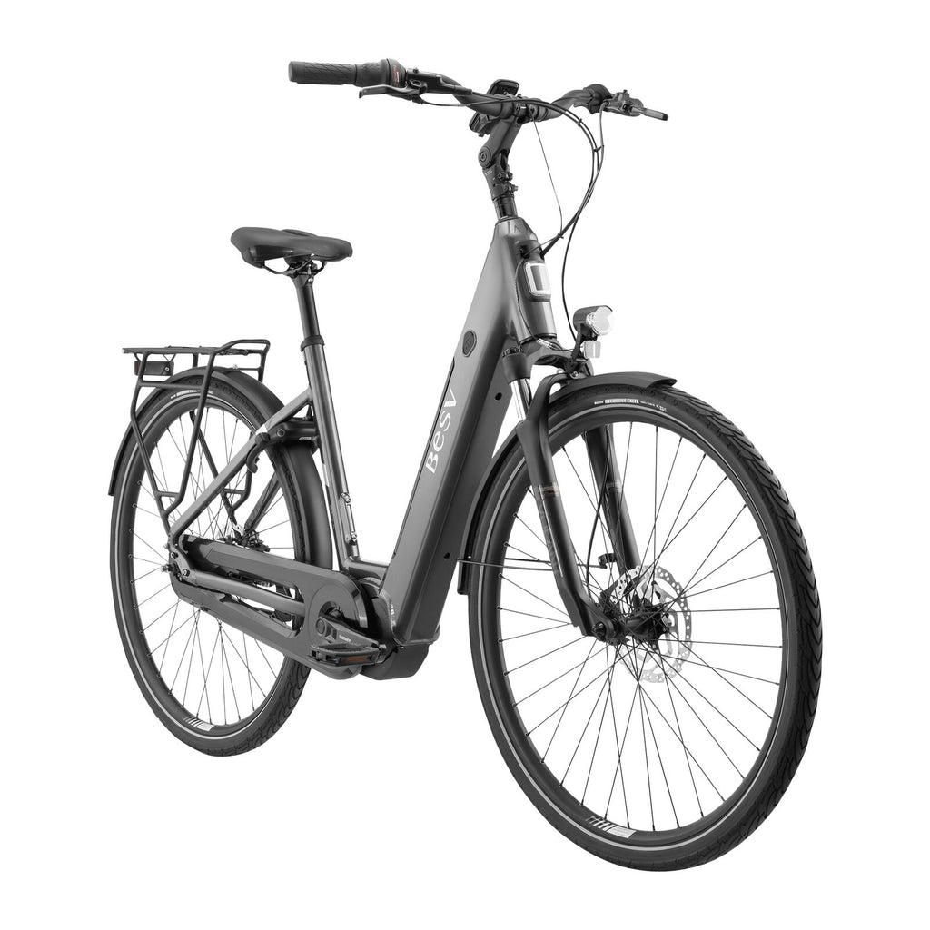 BESV CT 2.5 MY22 Low Step 500 Medium City Antrasiitti Harmaa Kiiltävä