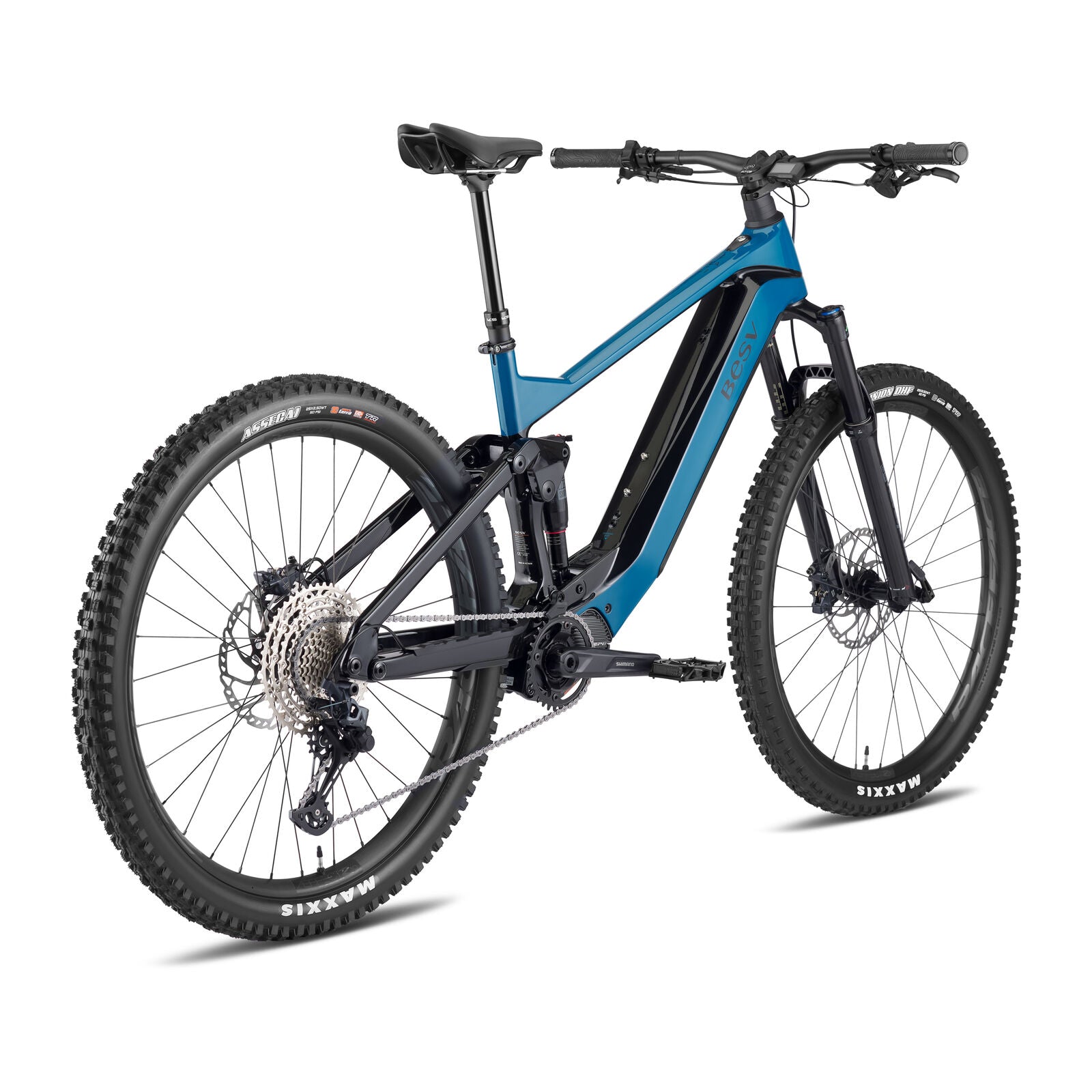 BESV TCA 1.1 MY23 FS-Step Over 415S e-MTB River Blue With Night Black