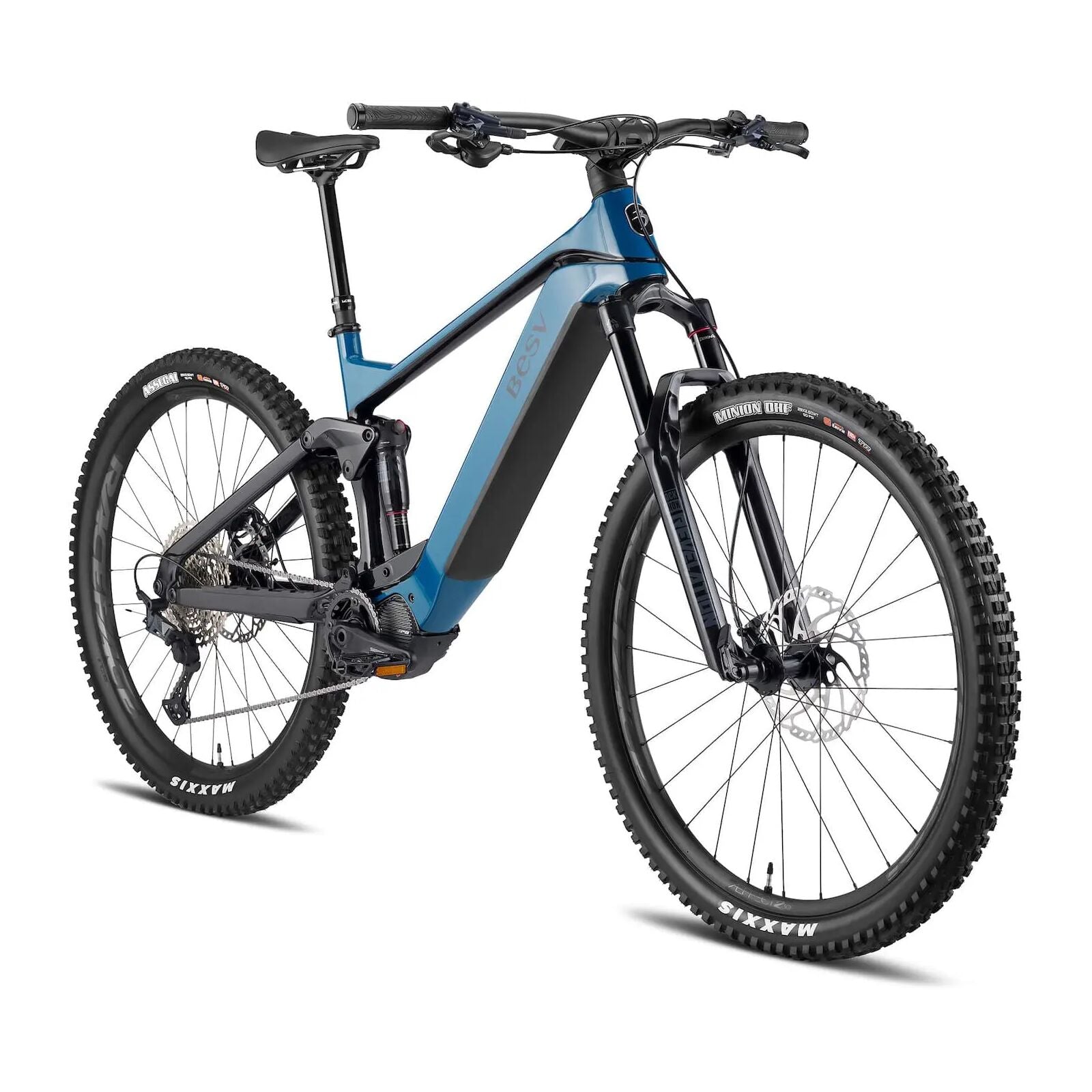 BESV TCA 1.1 MY23 FS-Step Over 460 Large e-MTB River Blue With Night Black
