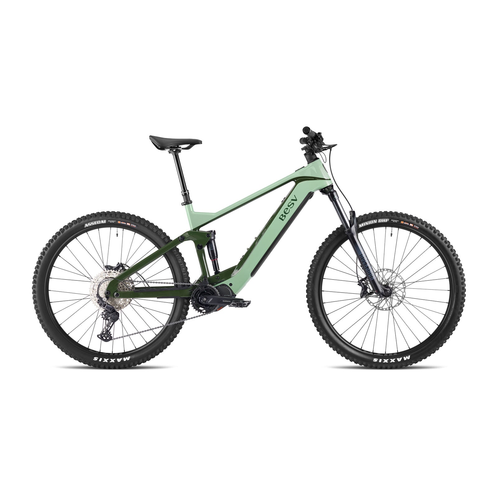 BESV TCA 1.3 MY23 FS-Step Over 415S e-MTB Bright And Dark Ceramic Green