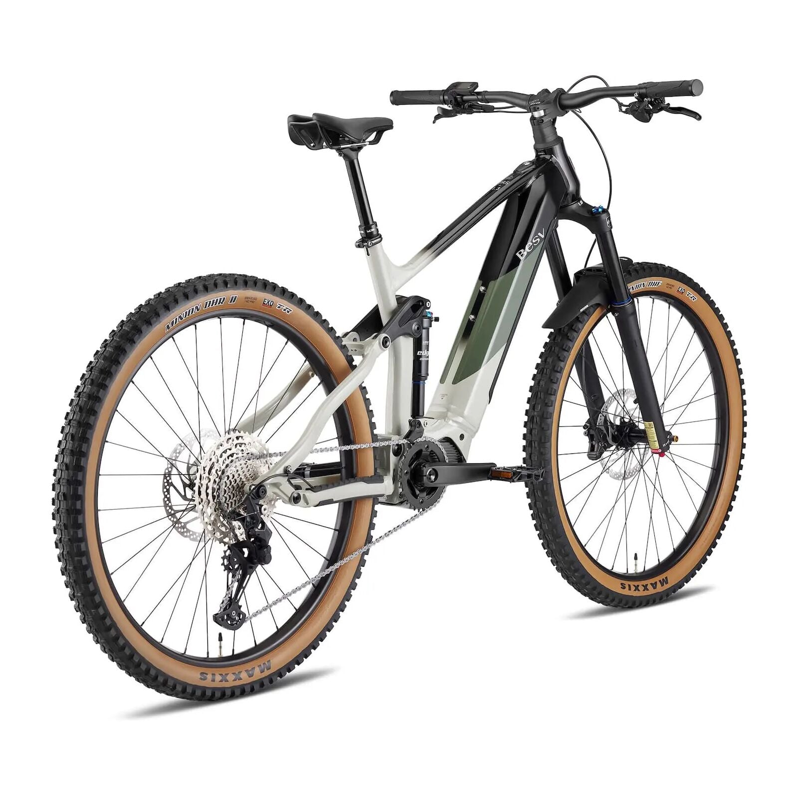 BESV TRS 1.3 MY23 FS-Step Over 425 Small e-MTB Rock Grey With Night Black