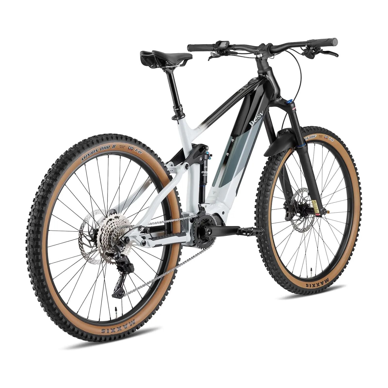 BESV TRS 1.5 MY23 FS-Step Over 490 Large e-MTB Steel Grey With Night Black