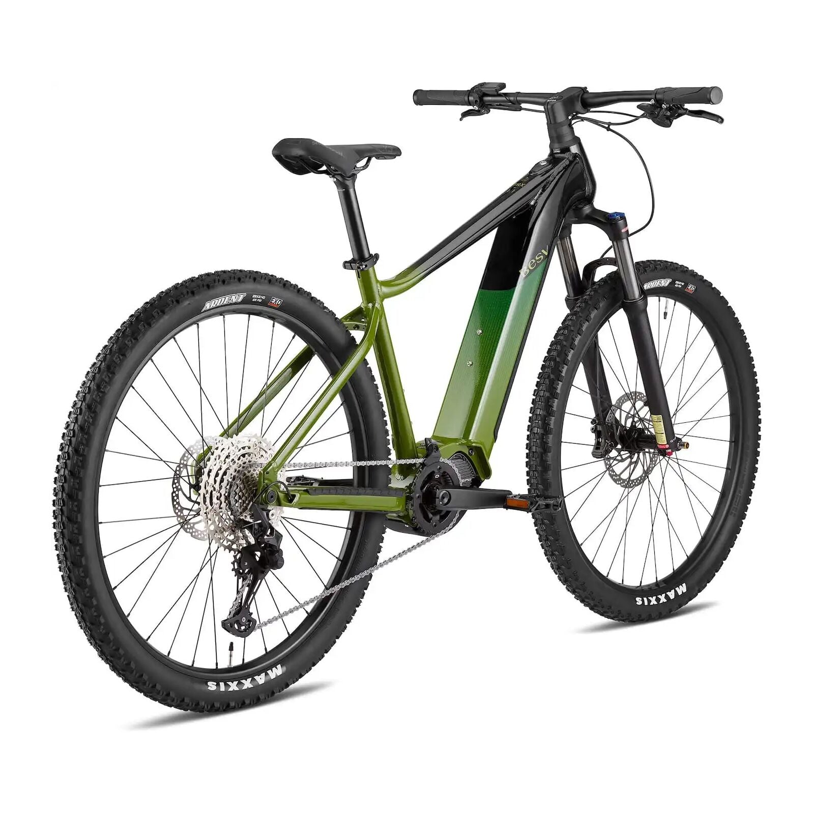 BESV TRX 1.1 MY23 Step Over 460 Medium e-MTB Trail Khaki With Night Black
