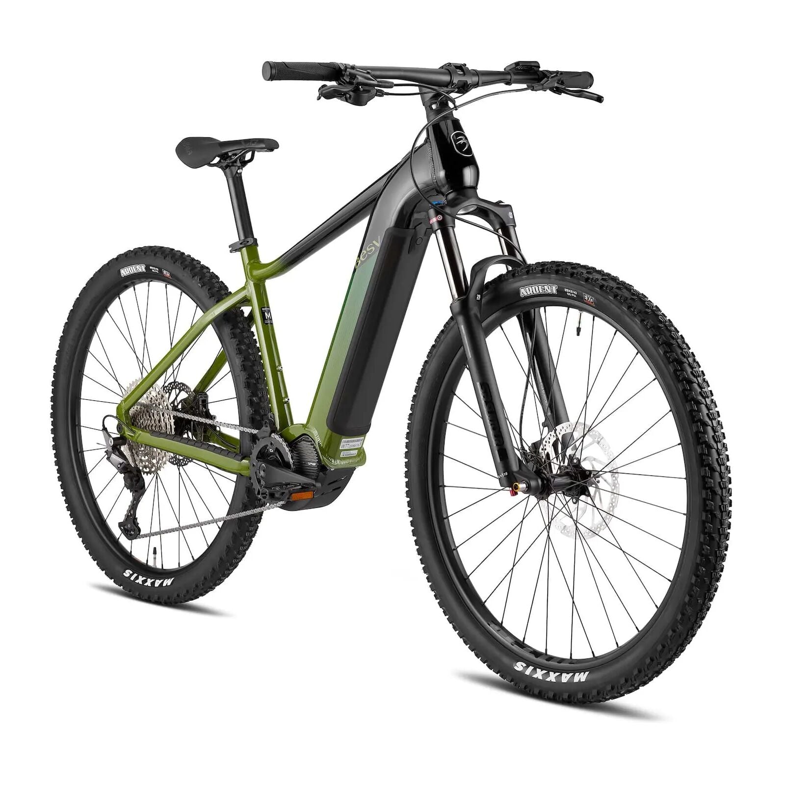 BESV TRX 1.1 MY23 Step Over 490 Large e-MTB Trail Khaki With Night Black