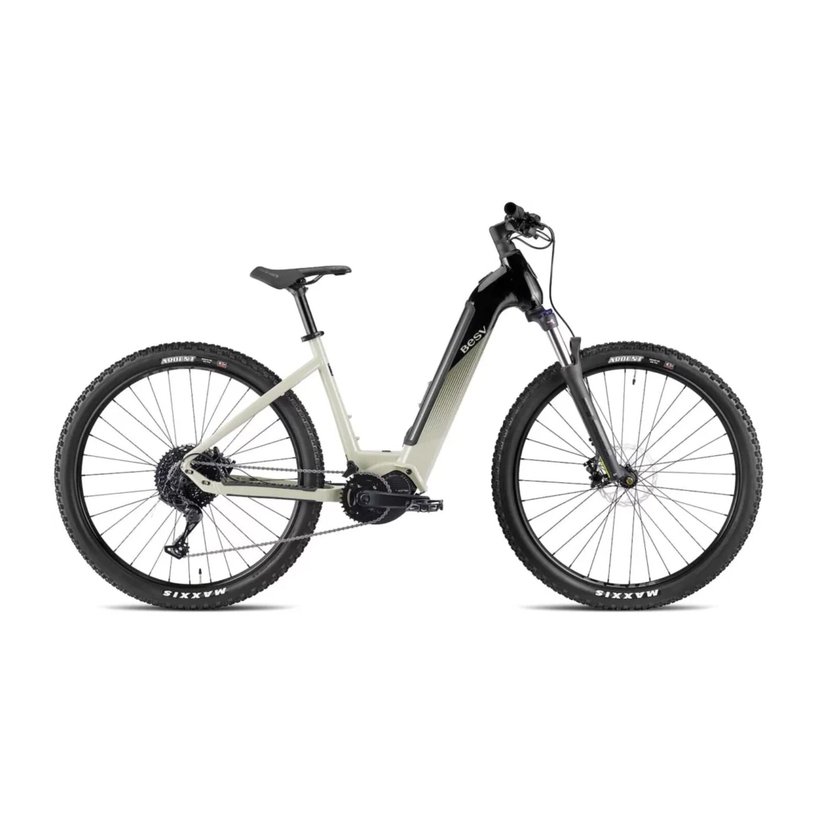 BESV TRX 1.3 MY23 Low Step 470 Small e-MTB Rock Grey With Night Black