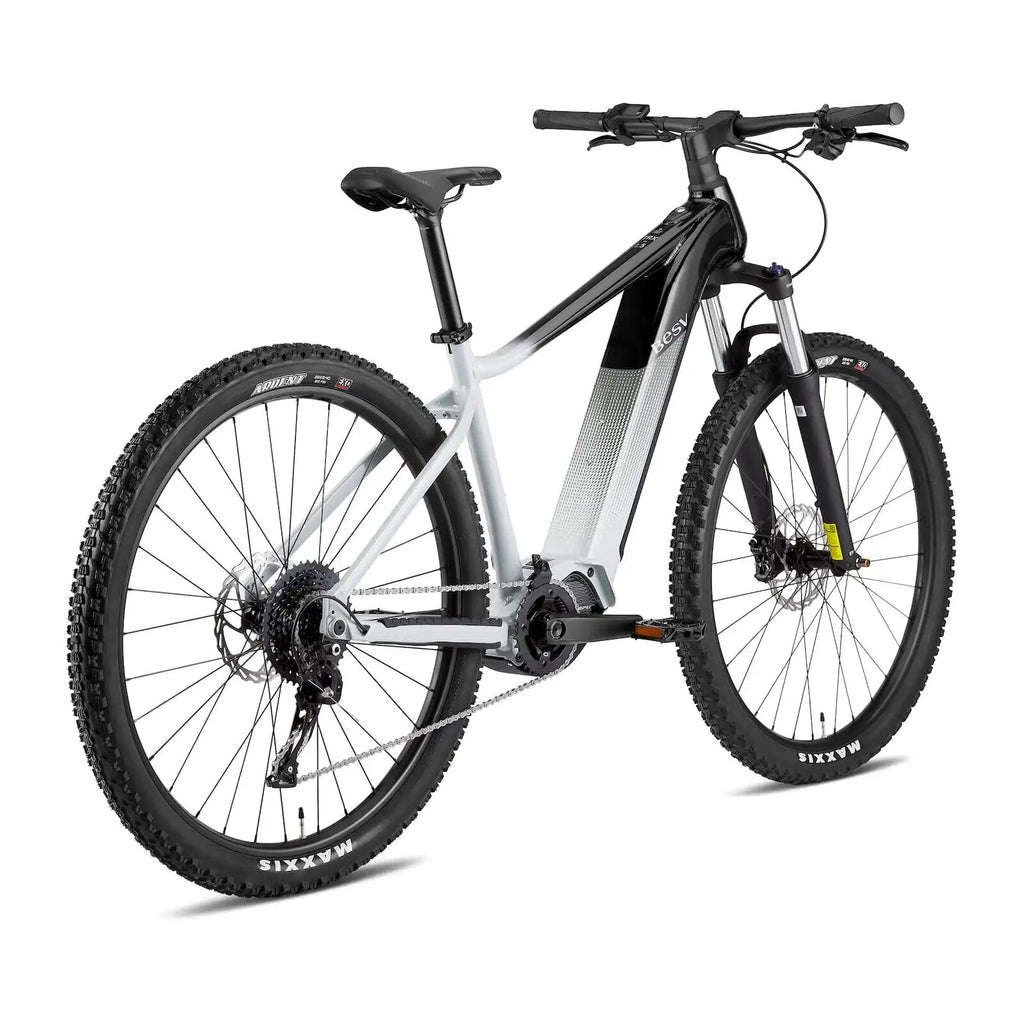 BESV TRX 1.5 MY23 Step Over 460 Medium sähkömaastopyörä Teräksenharmaa Yömustalla