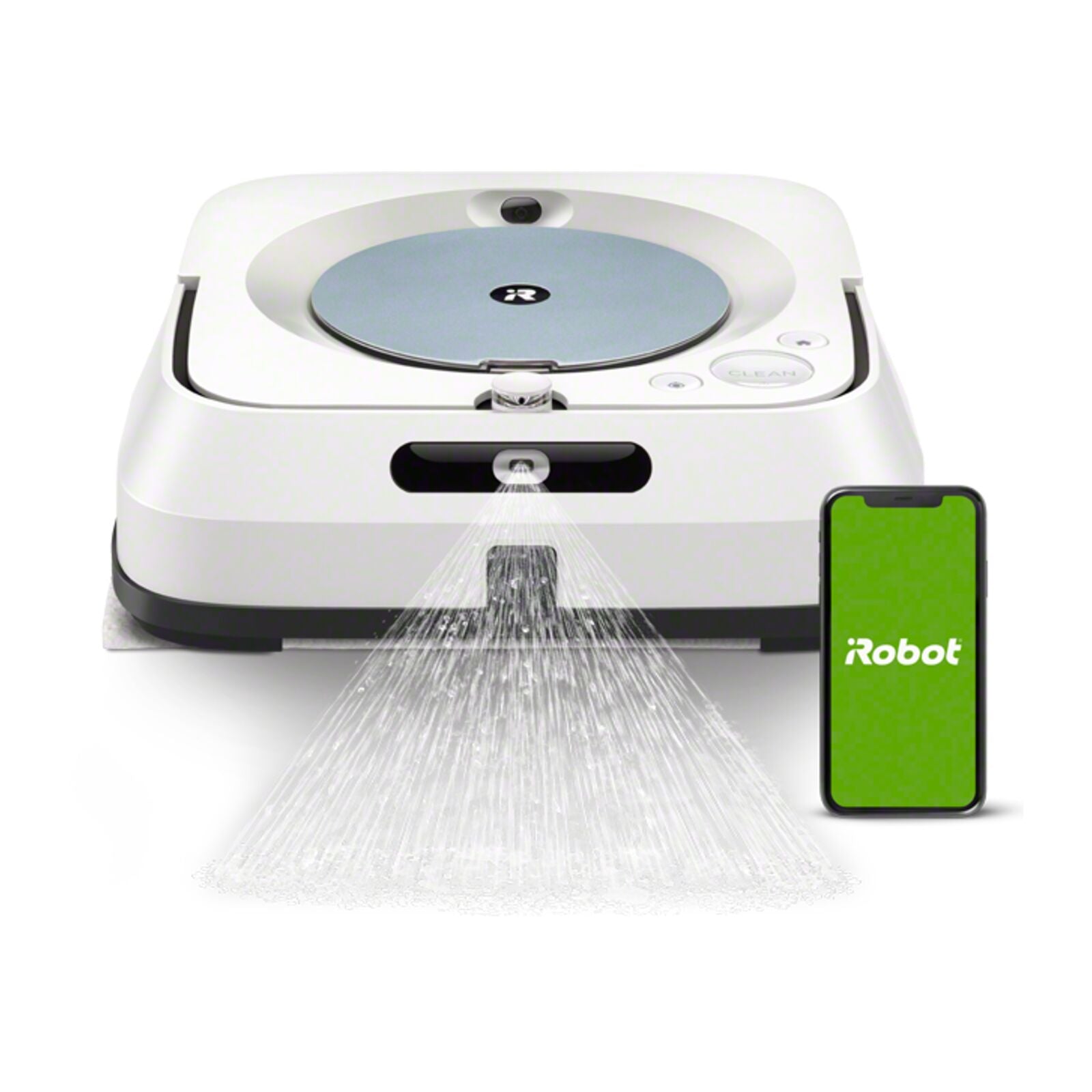 iRobot Braava jet M6134 Gulvvaskerobot Hvid