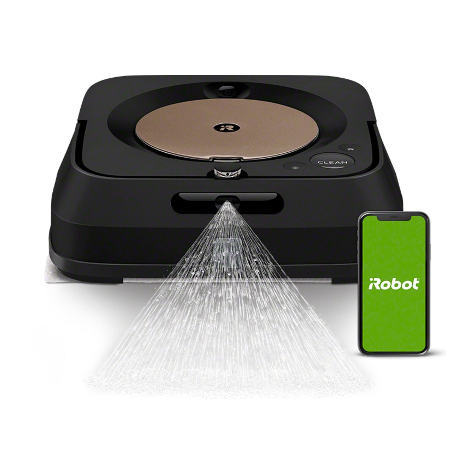 iRobot Braava jet M6132 Gulvvaskerobot Sort