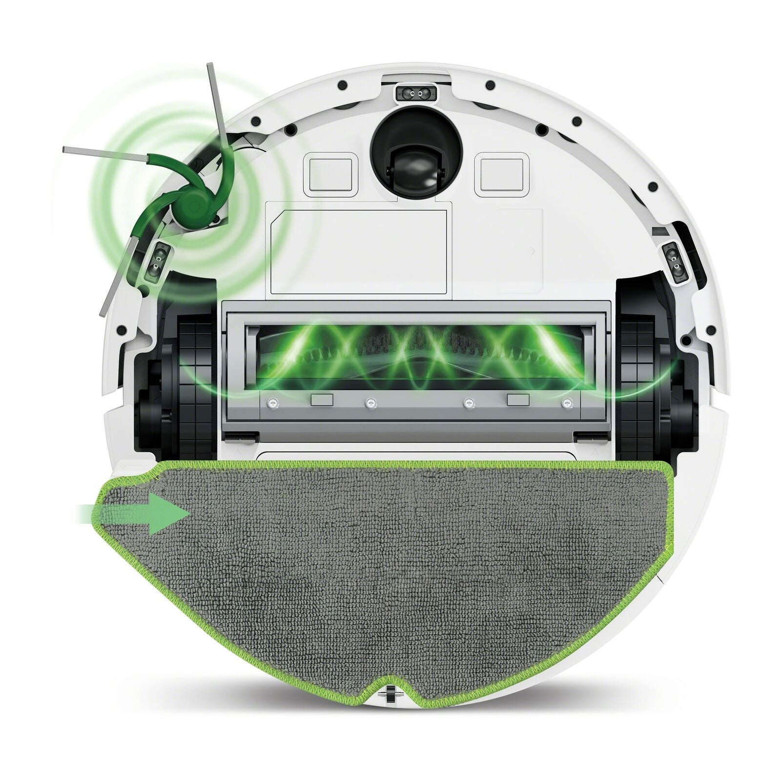 iRobot Roomba Combo 115 Robotic Vacuum Cleaner White – WittShop