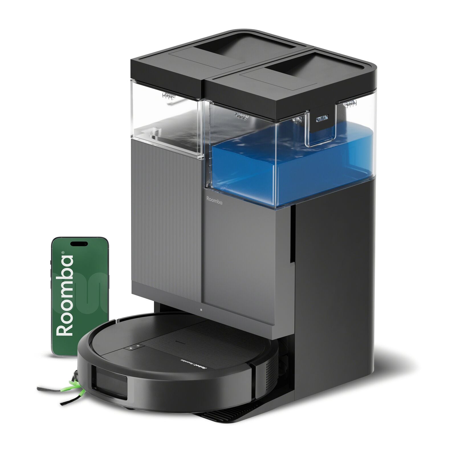 iRobot Roomba Combo Plus 415 Robotstøvsuger Black
