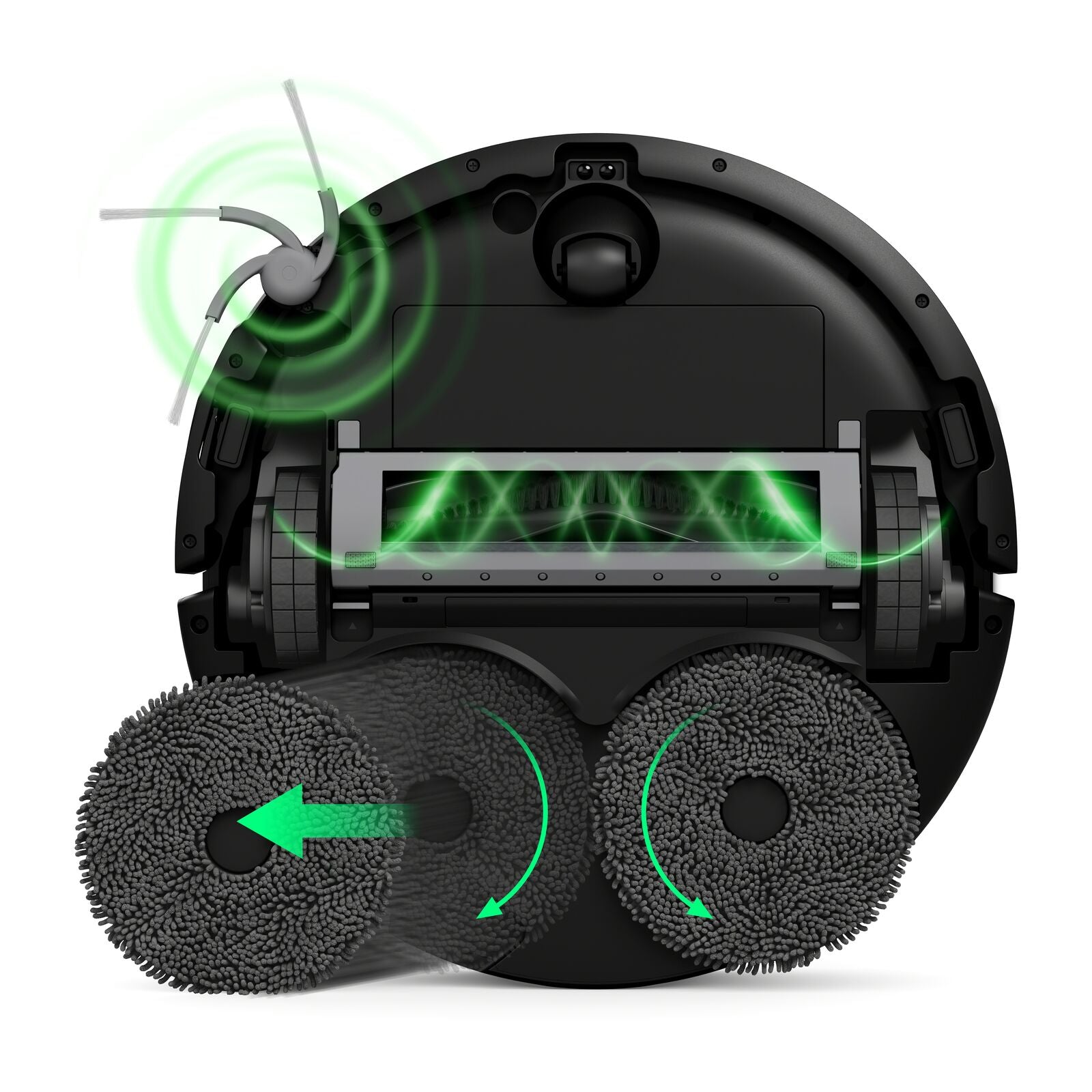 iRobot Roomba Combo Plus 415 Robotic Vacuum Cleaner Black – WittShop