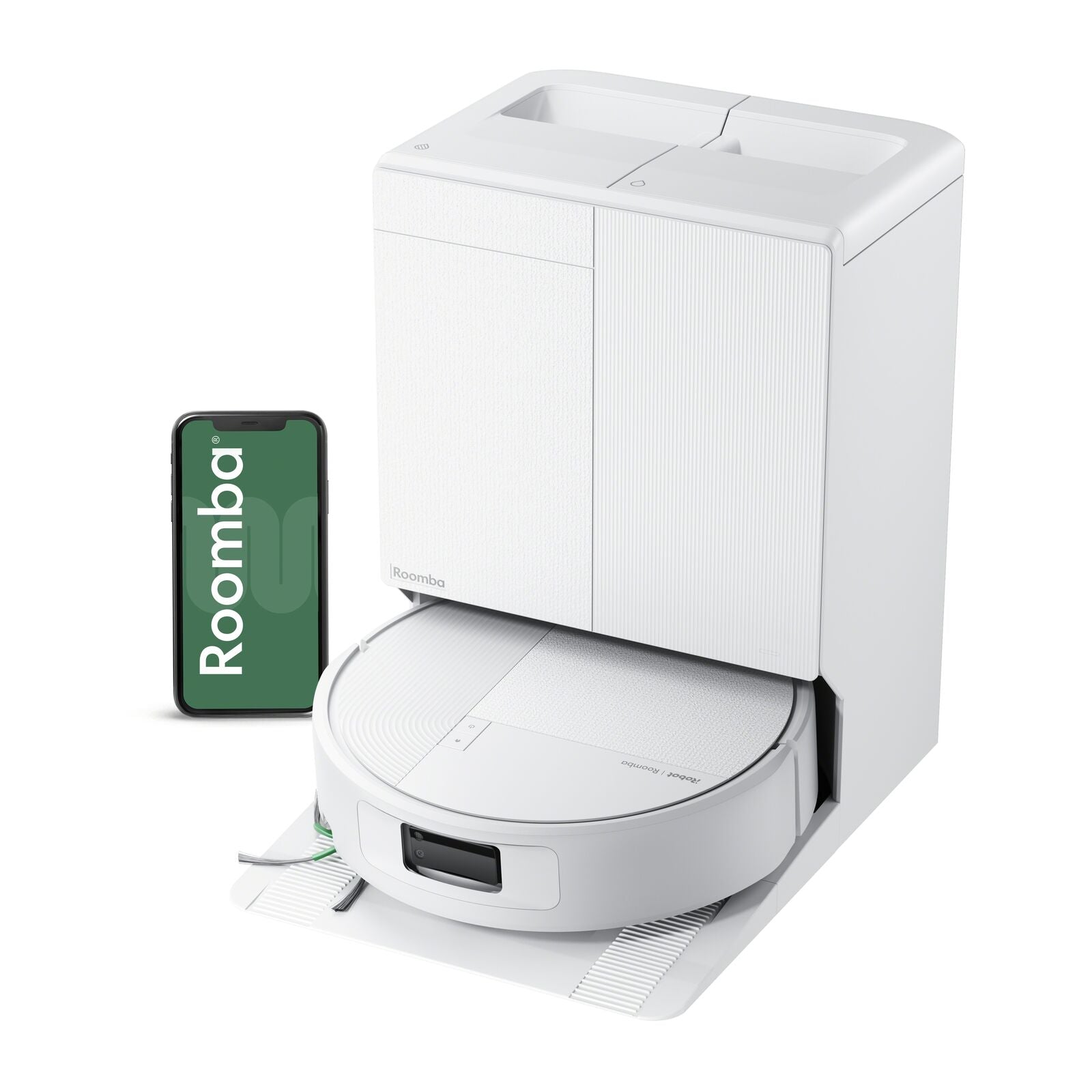 iRobot Roomba Combo Max 675 Robotic Vacuum Cleaner White