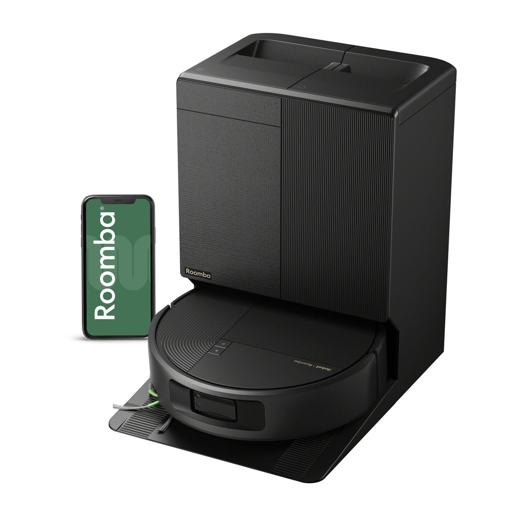 iRobot Roomba Combo Max 675 Robotic Vacuum Cleaner Black