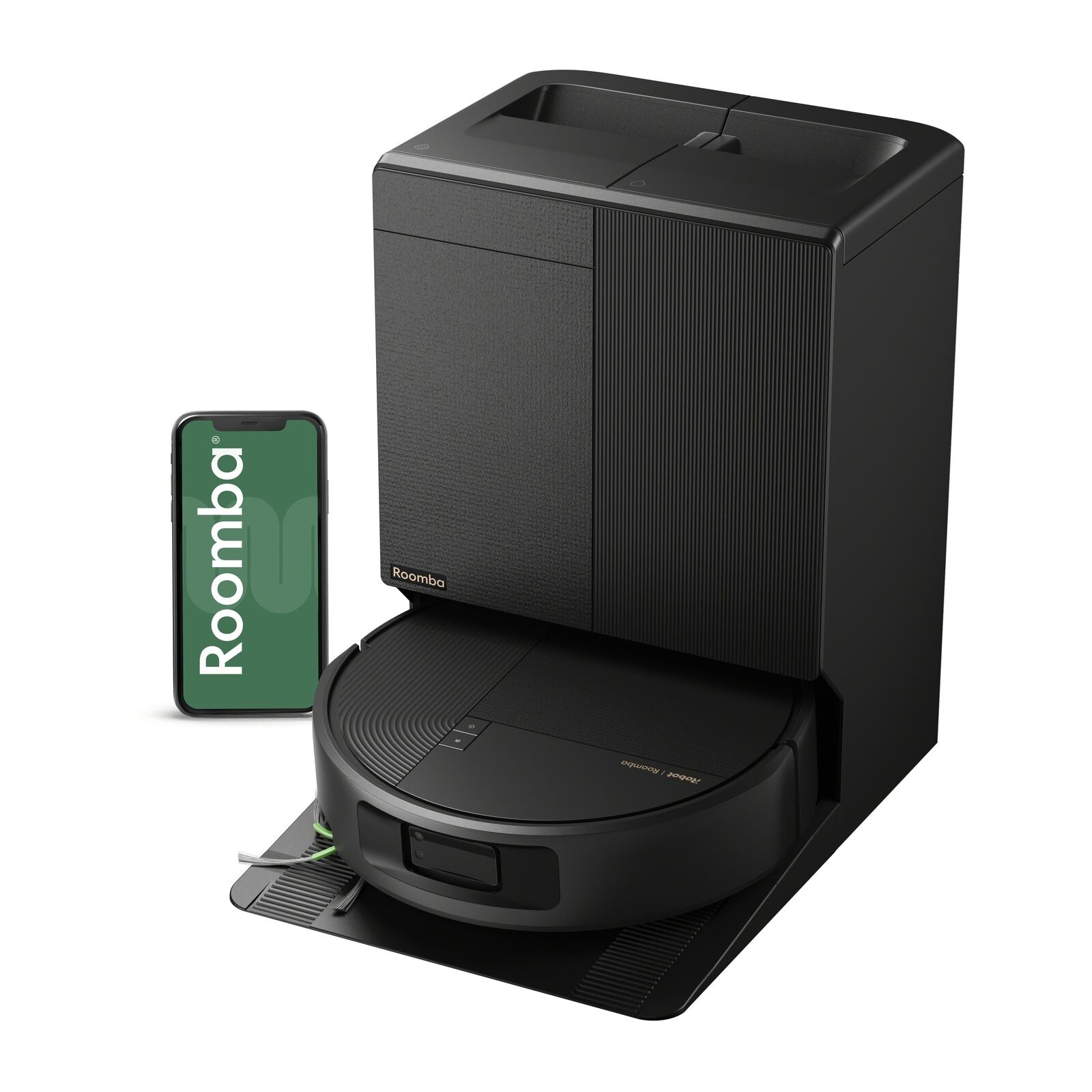 iRobot Roomba Combo Max 675 Robotic Vacuum Cleaner Black