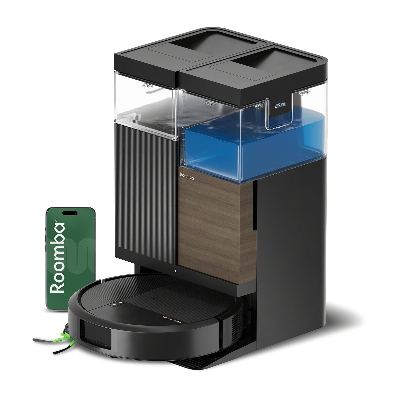 iRobot Roomba Combo Plus 575 Robotic Vacuum Cleaner Black – WittShop