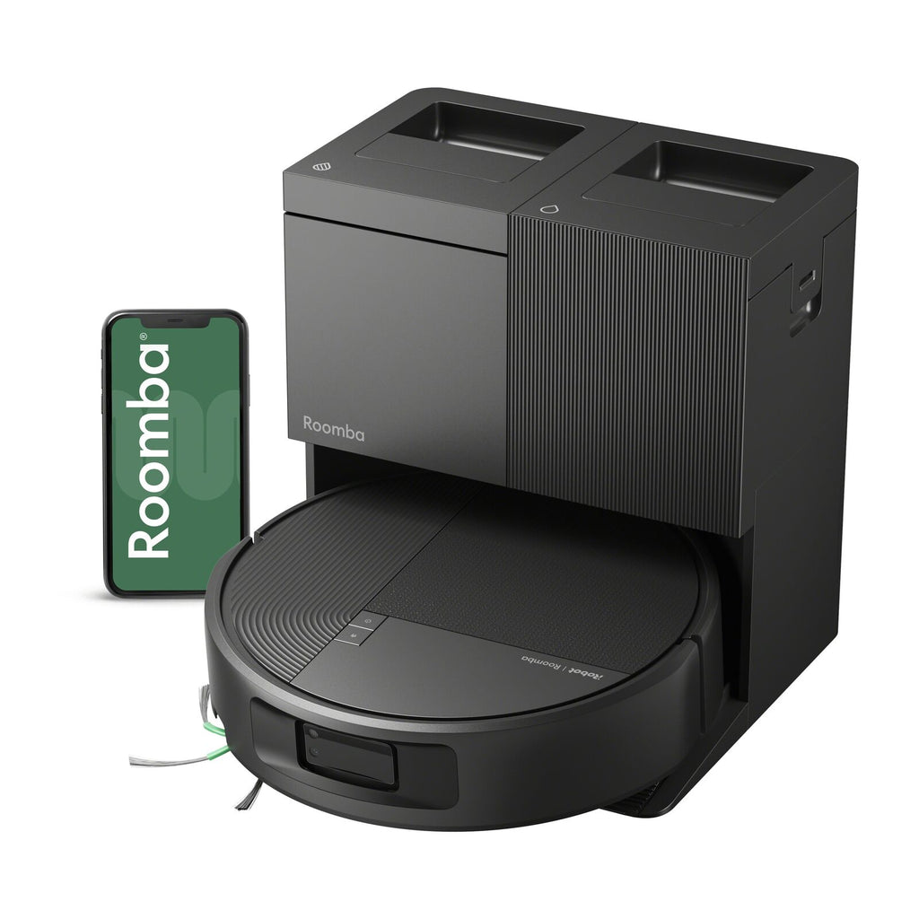 iRobot Roomba Combo Max 615 Robotic Vacuum Cleaner Black