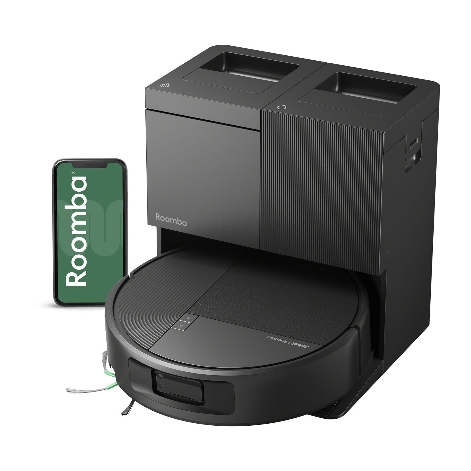 iRobot Roomba Combo Max 615 Robotic Vacuum Cleaner Black
