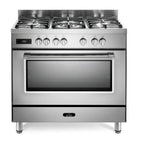 Witt WGC 906 SS Gasfornuis Roestvrij staal