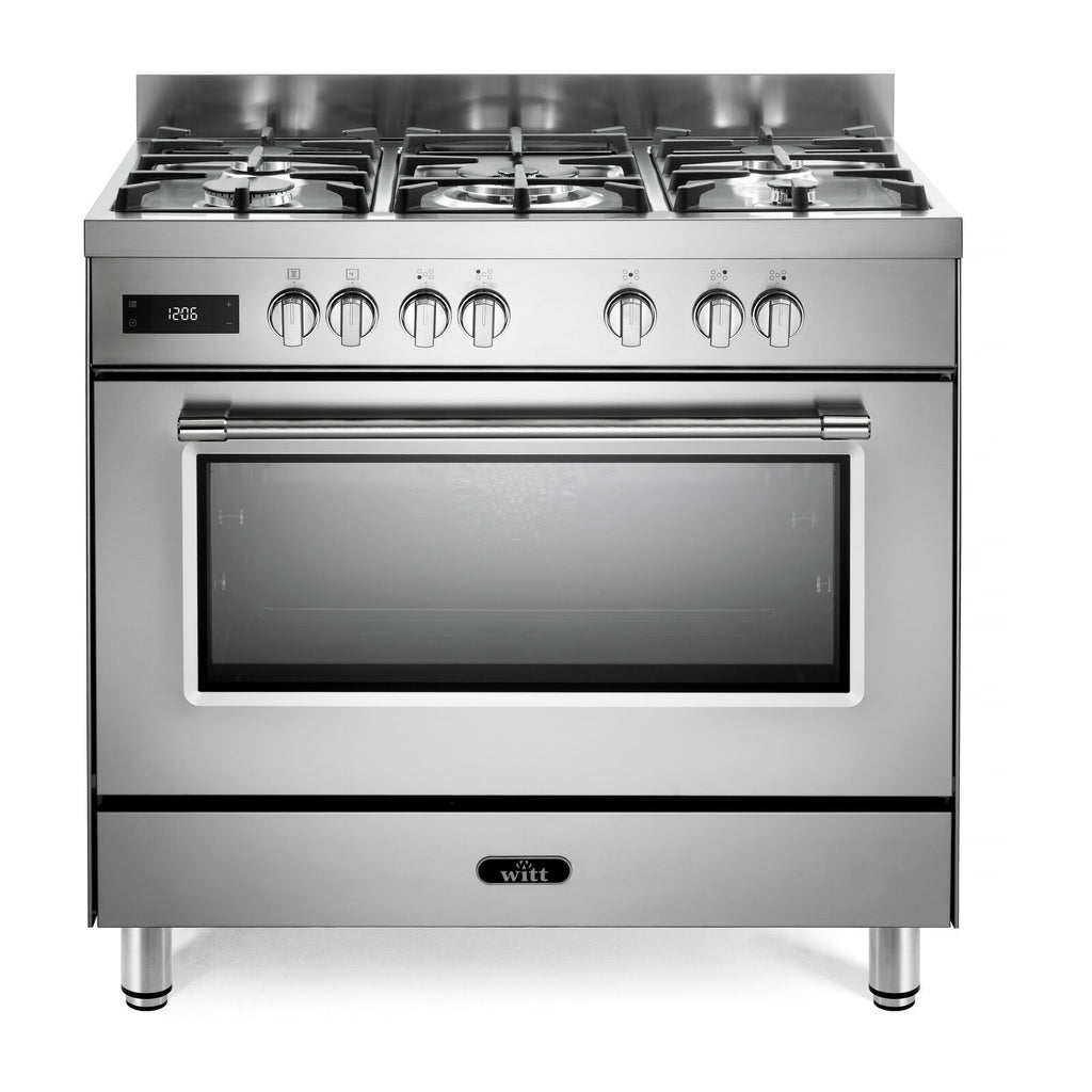 Witt WGC 906 SS Gasfornuis Roestvrij staal