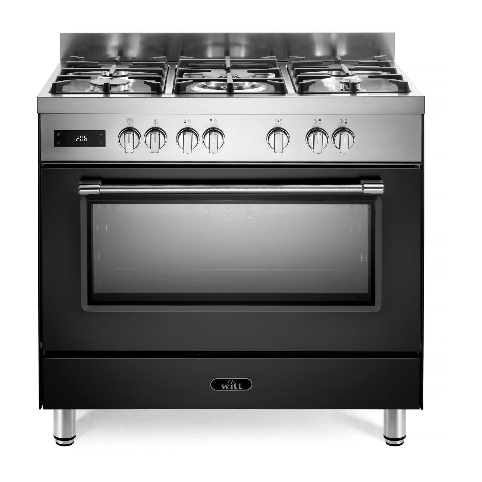 Witt WGC 906 BL Gas cooker Black