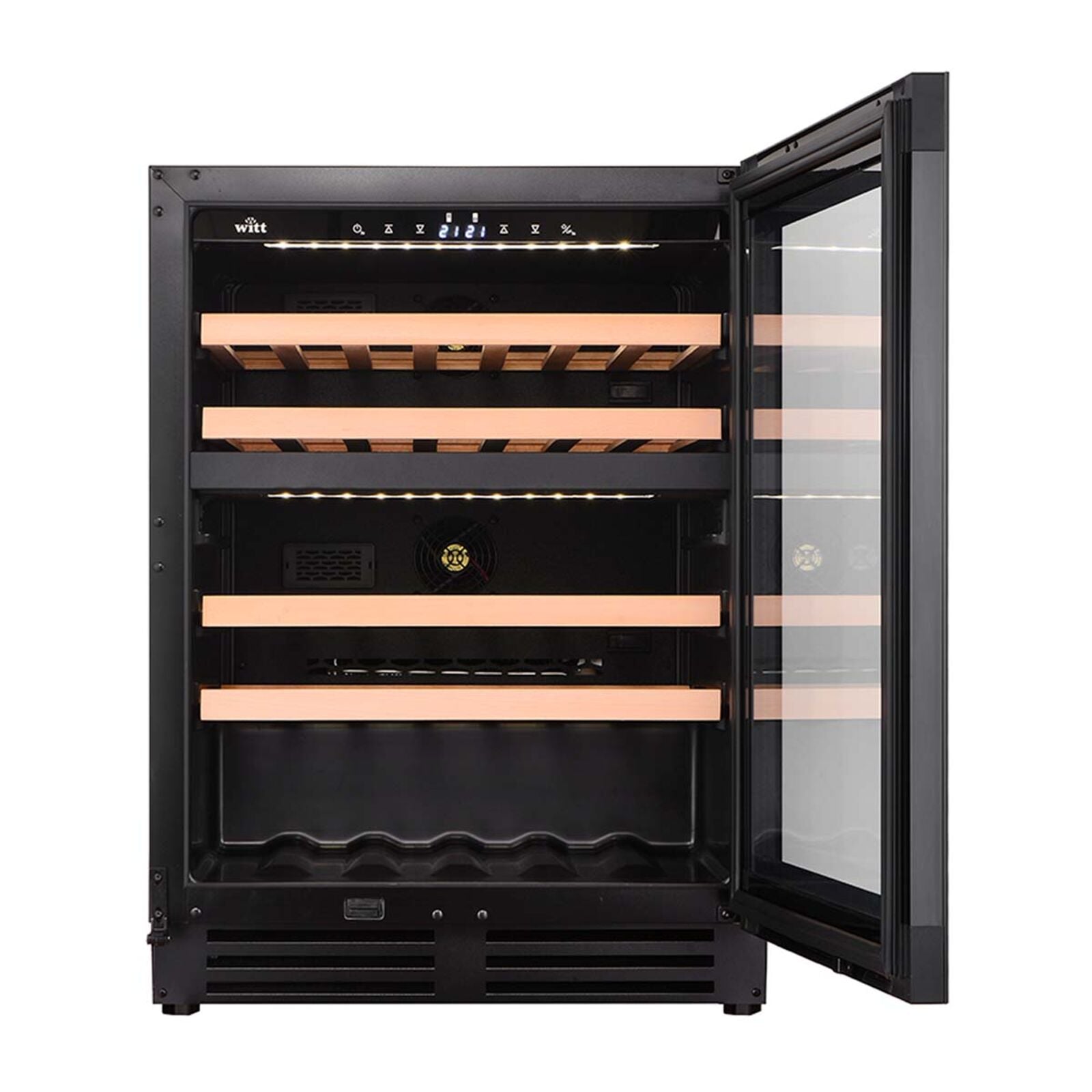 Witt WCU6082-2BG Tafelmodel wijnkast Black