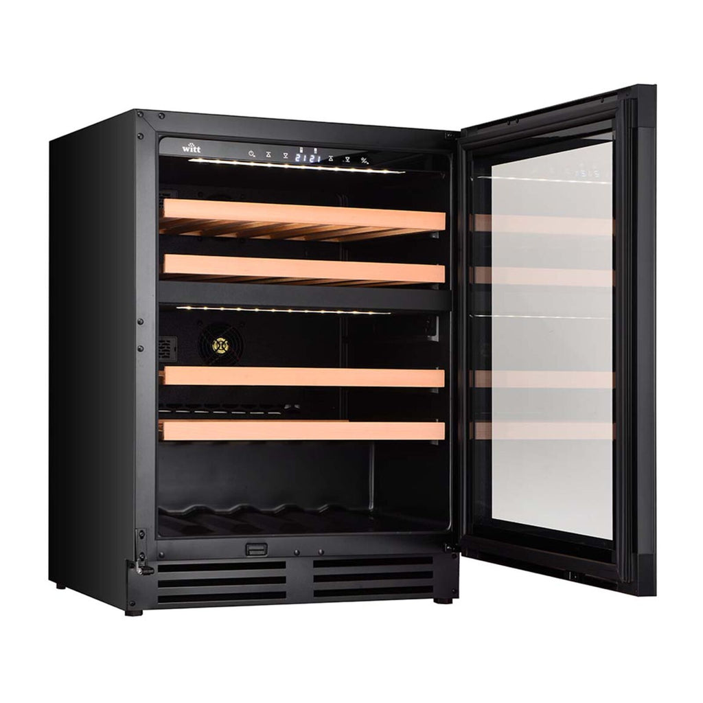 Witt WCU6082-2BG Tafelmodel wijnkast Black