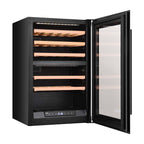 Witt WCI6088-2BG Integrert vinskap Svart