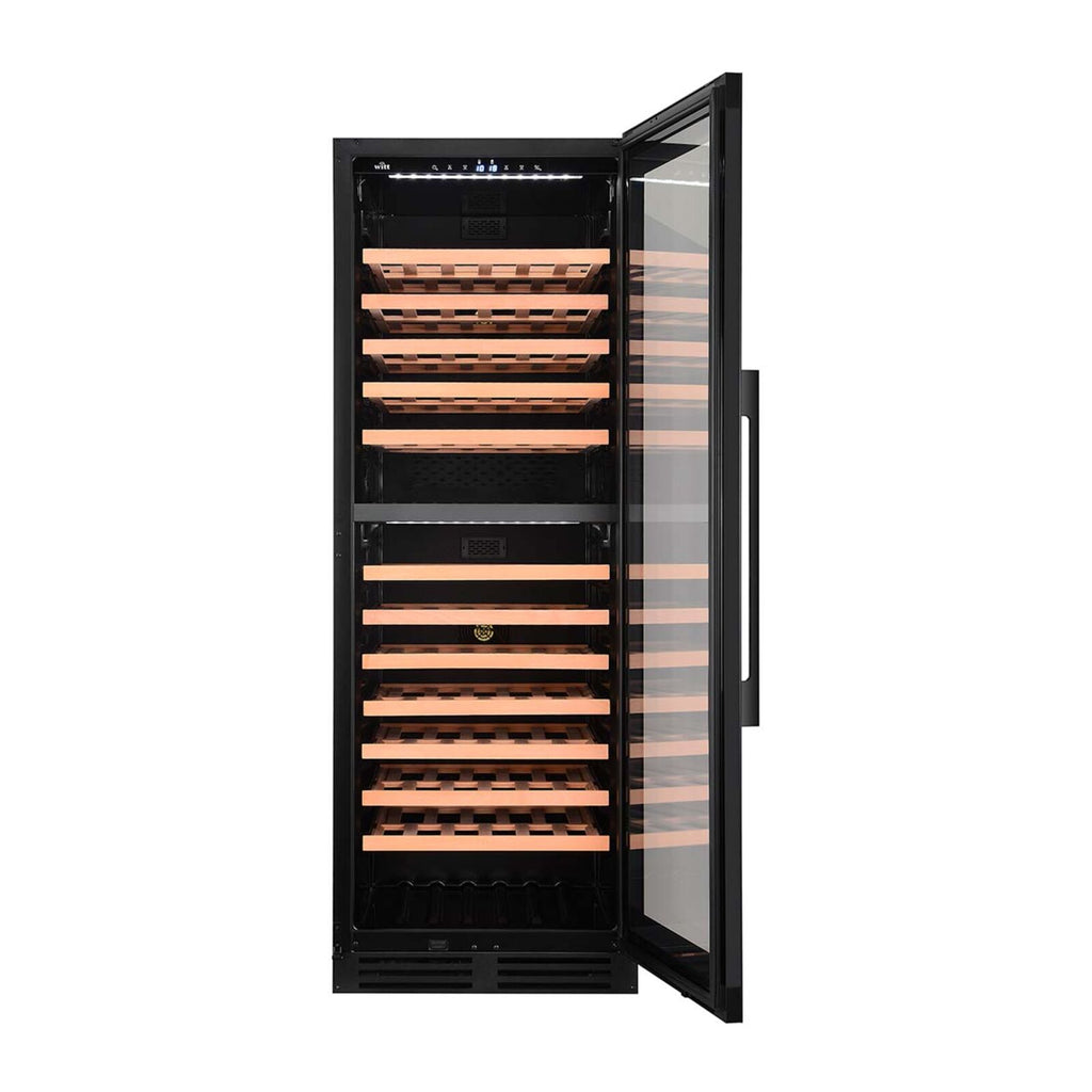 Witt WCF60172-2BG Frittstående vinskap Svart