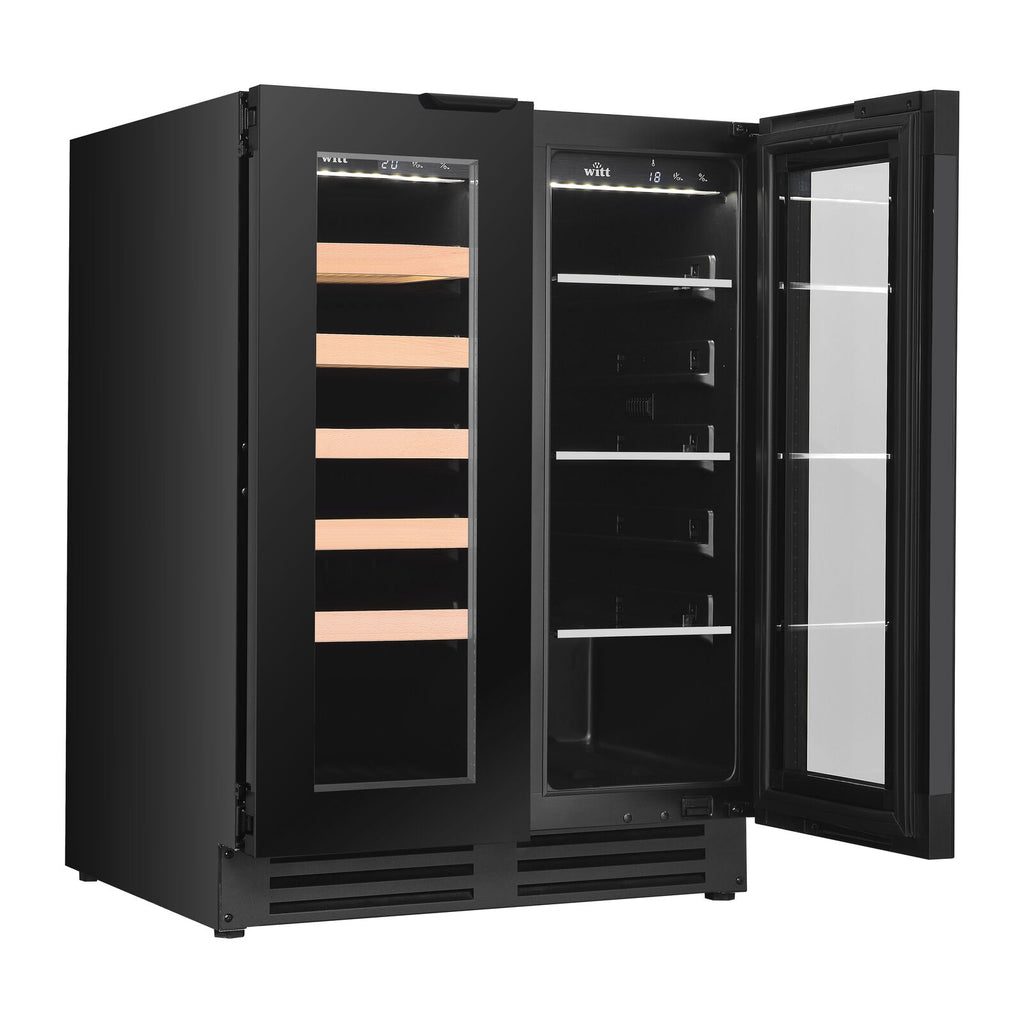 Witt WCBC6082-2BG bordmodell vinskap svart