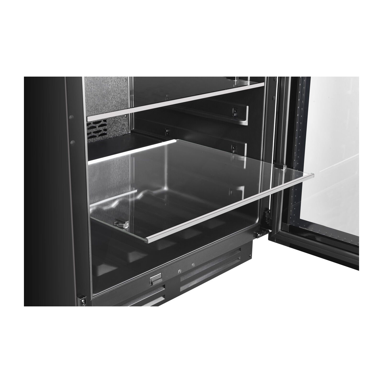 Witt BC6082-1BG Tabletop wine cabinet Black