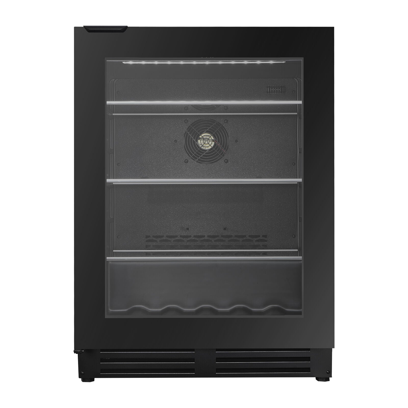 Witt BC6082-1BG Tabletop wine cabinet Black