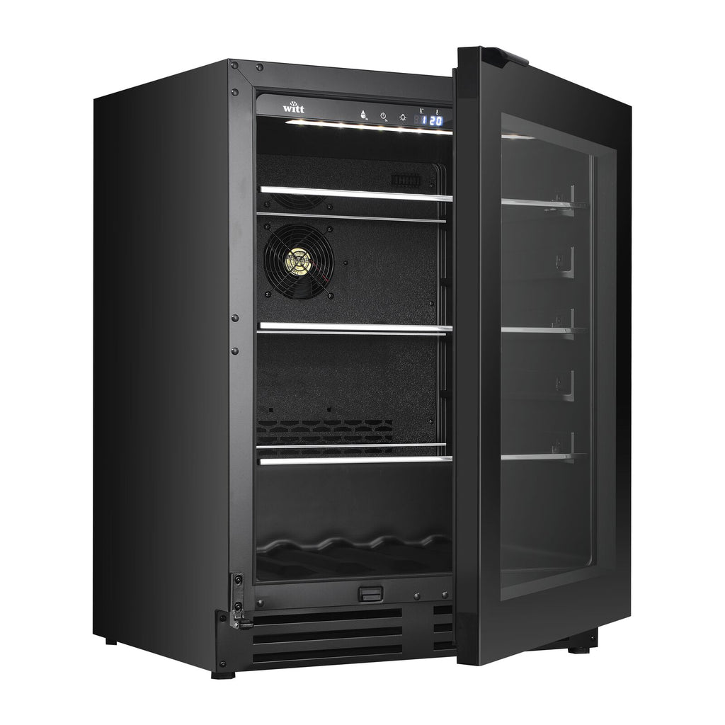Witt BC6082-1BG Bordmodell vinkabinett Svart