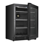 Witt BC6082-1BG Bordmodell vinkabinett Svart