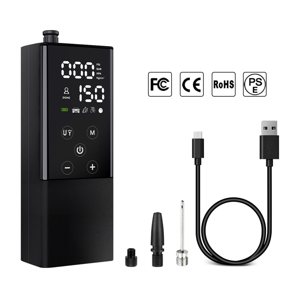 Witt Smart Touch Luftpumpe Sort