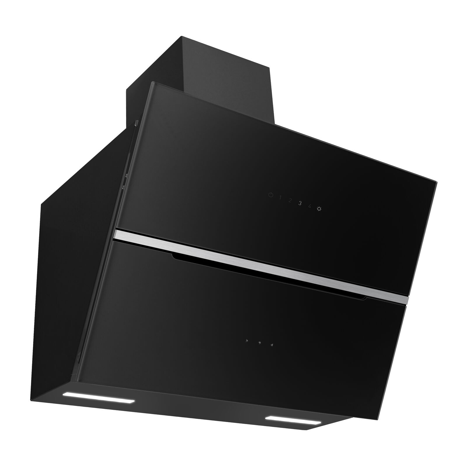 Witt Stream 60 BN Wall hanging hood Black
