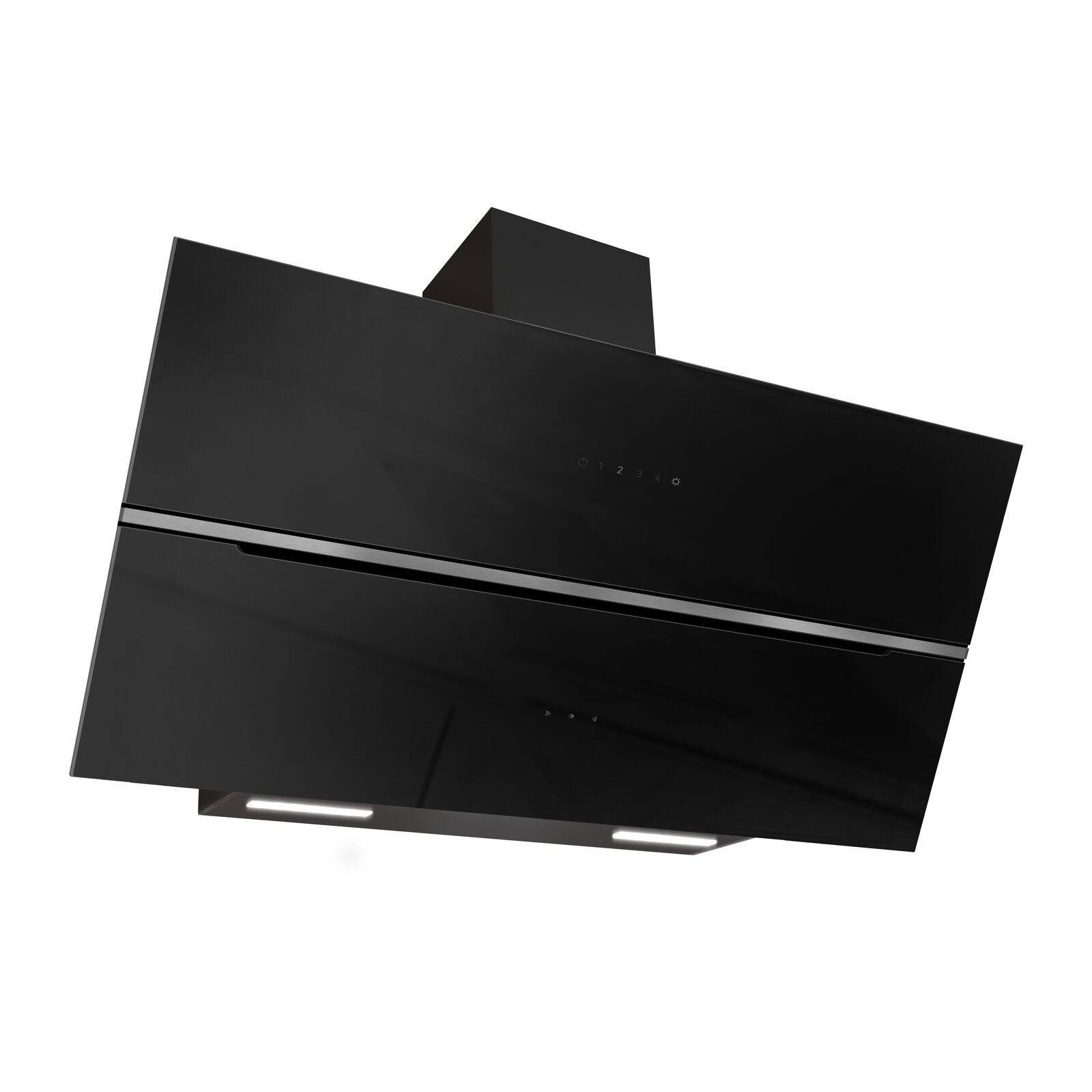 Witt Stream 90 BN Wall hanging hood Black