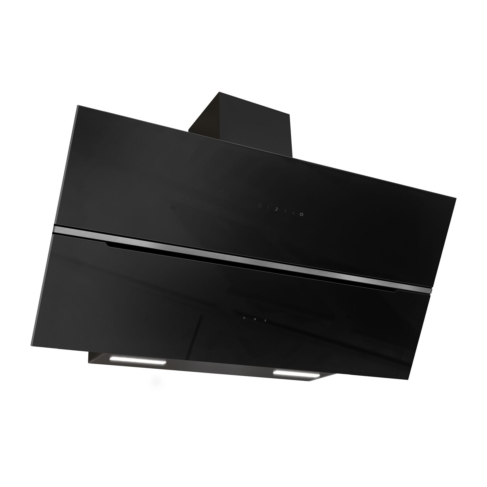 Witt Stream 90 BN Wall hanging hood Black