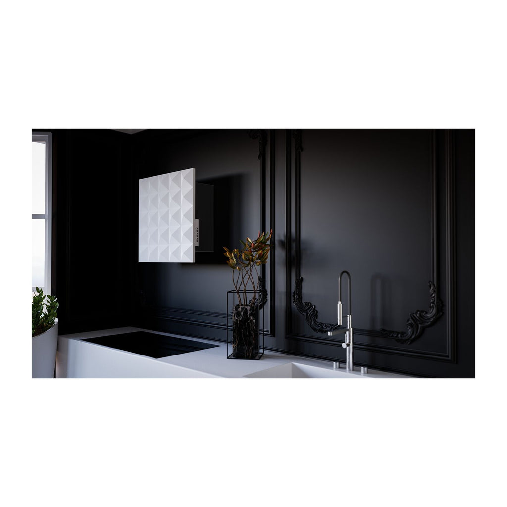 Witt Mosaik Wall hanging hood White