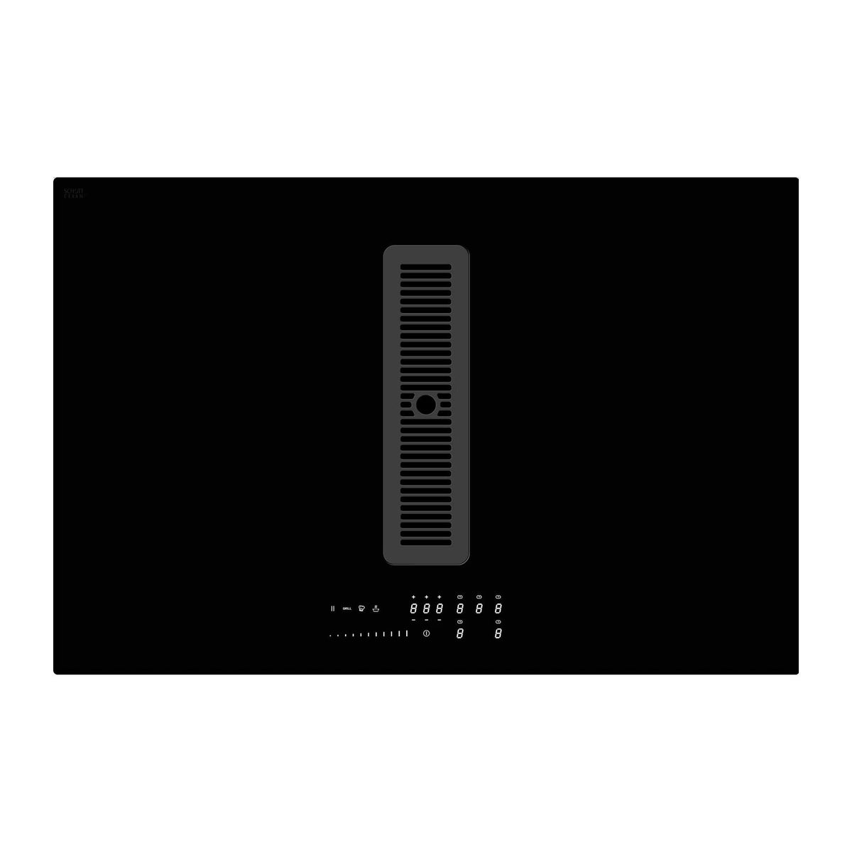Witt WEP78FS2W Hood in hob Black
