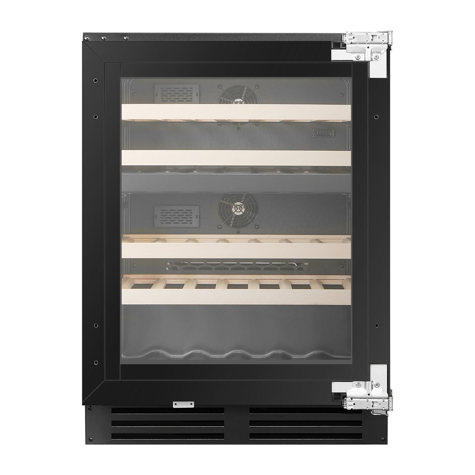 Witt WU6082H-2P39 Integrert vinskap Svart