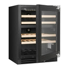 Witt WU6082H-2P39 Integrert vinskap Svart