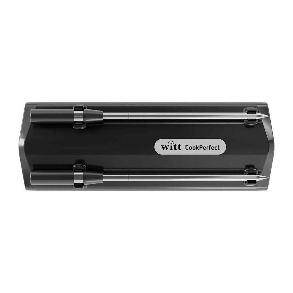 Witt CookPerfect Wireless Dual Stektermometer Svart