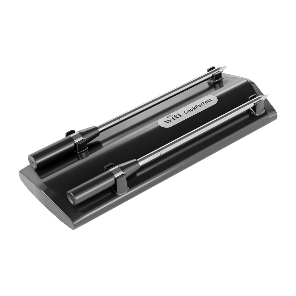 Witt CookPerfect Wireless Dual Stektermometer Svart