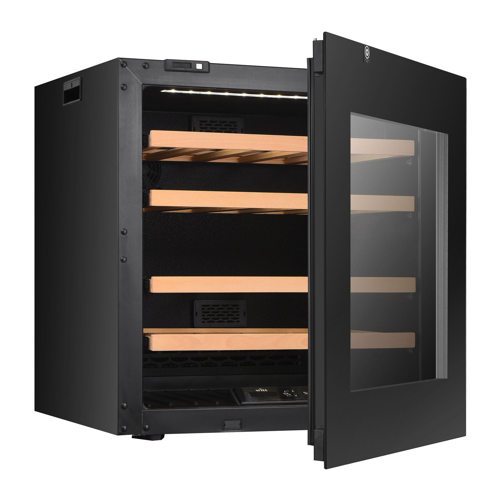 Witt Wine WI6060T-1B30 Integrert vinskap Svart